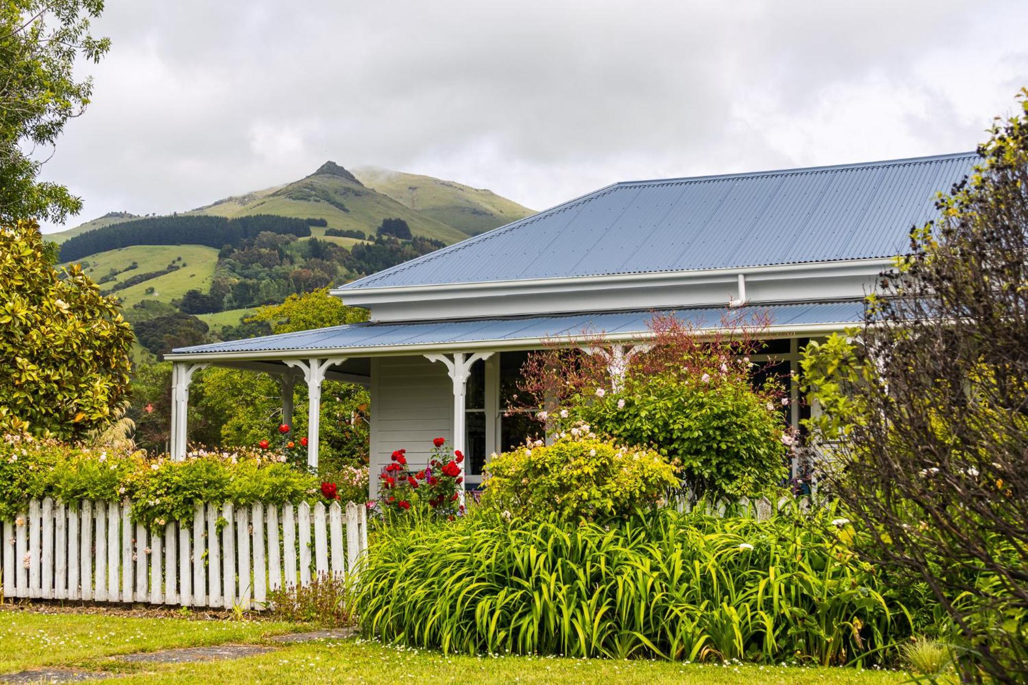 Halfmoon Cottage Akaroa Exterior foto