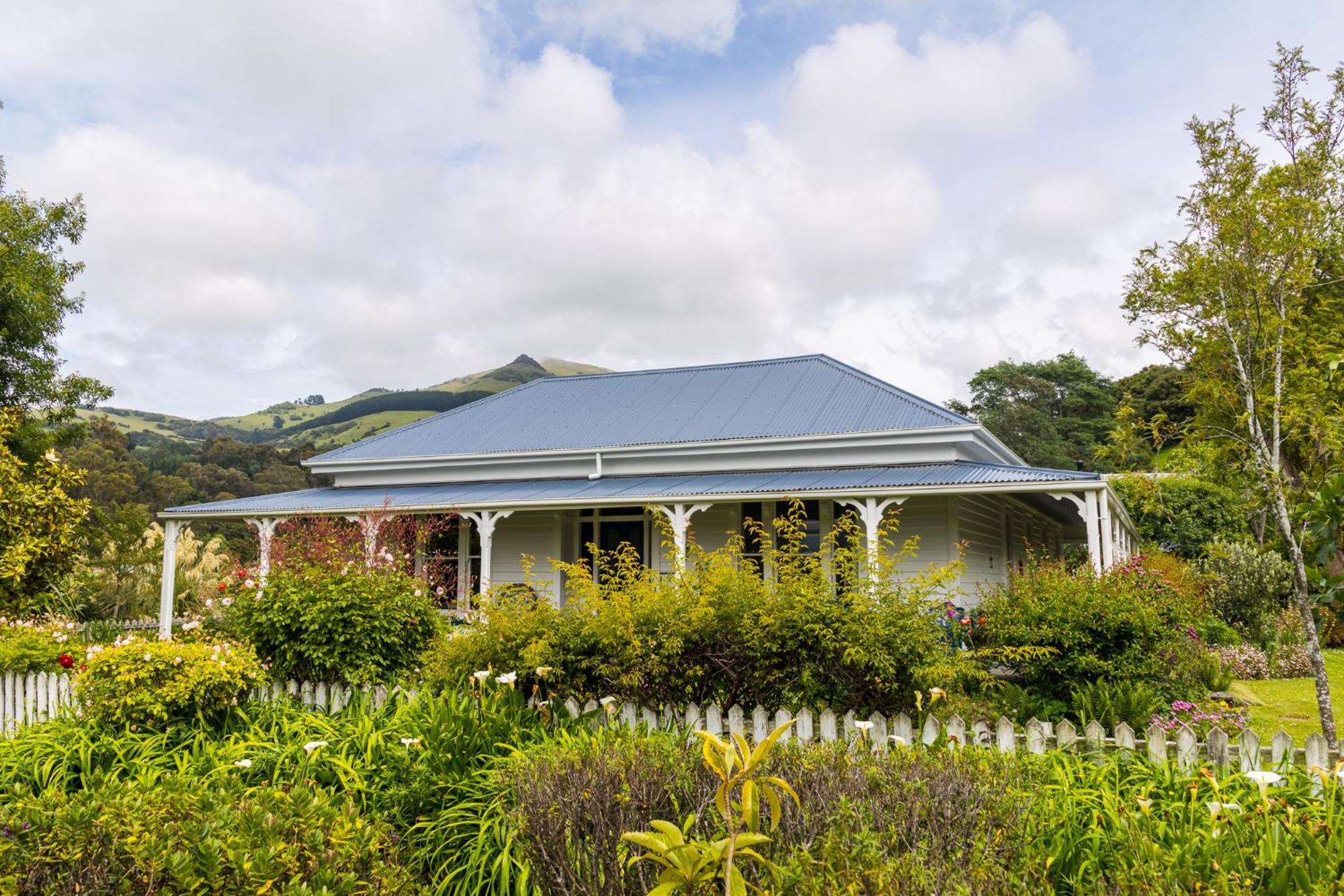 Halfmoon Cottage Akaroa Exterior foto